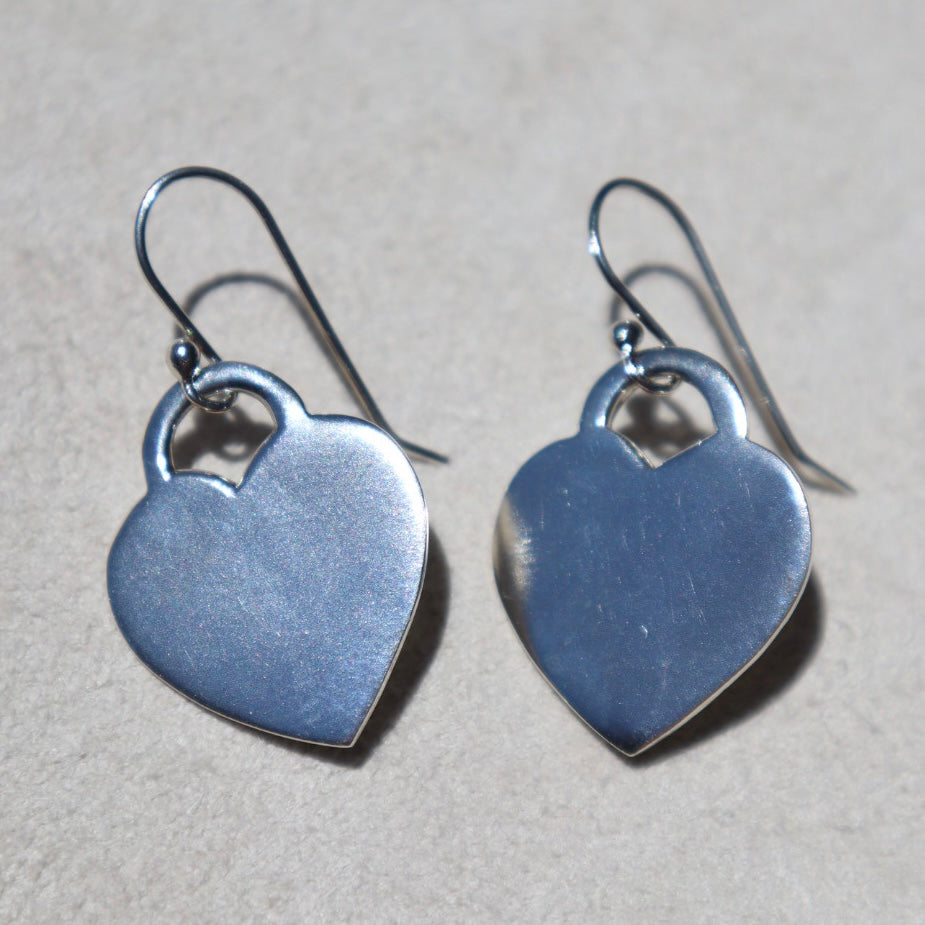 Minimalist Heart Earrings