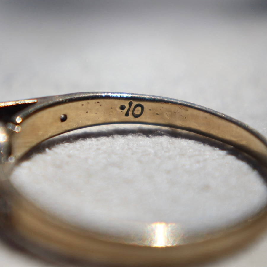 Architectural Diamond Ring
