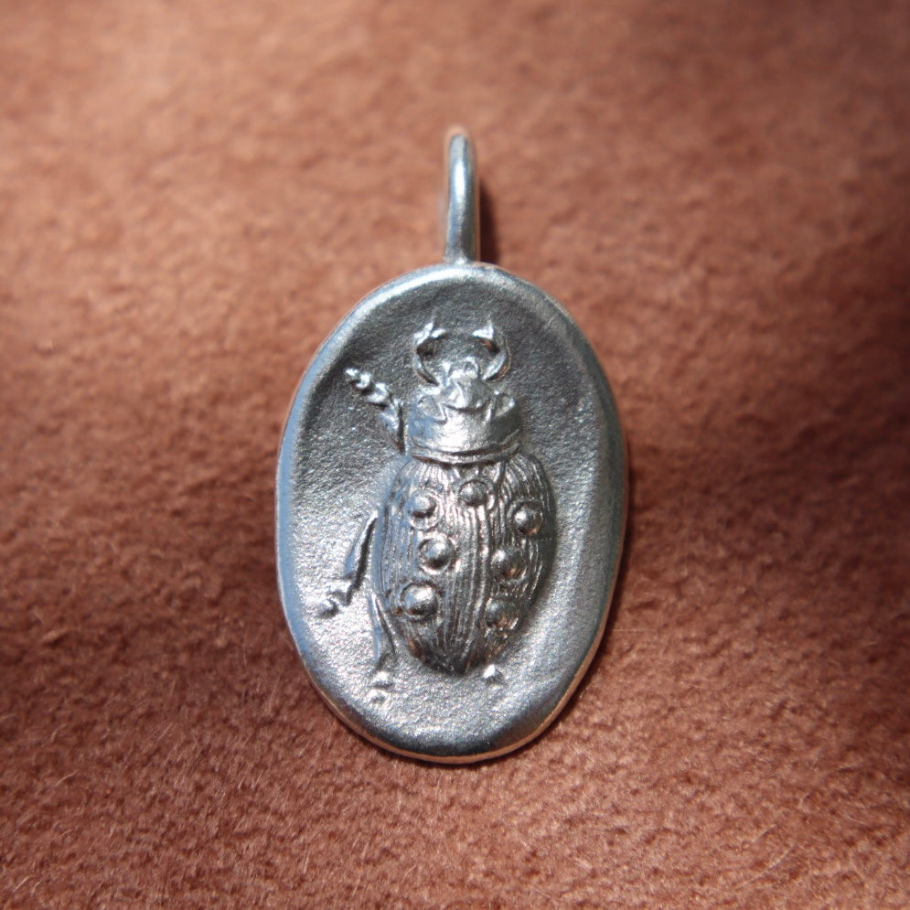 Sterling Silver Ladybug Pendant