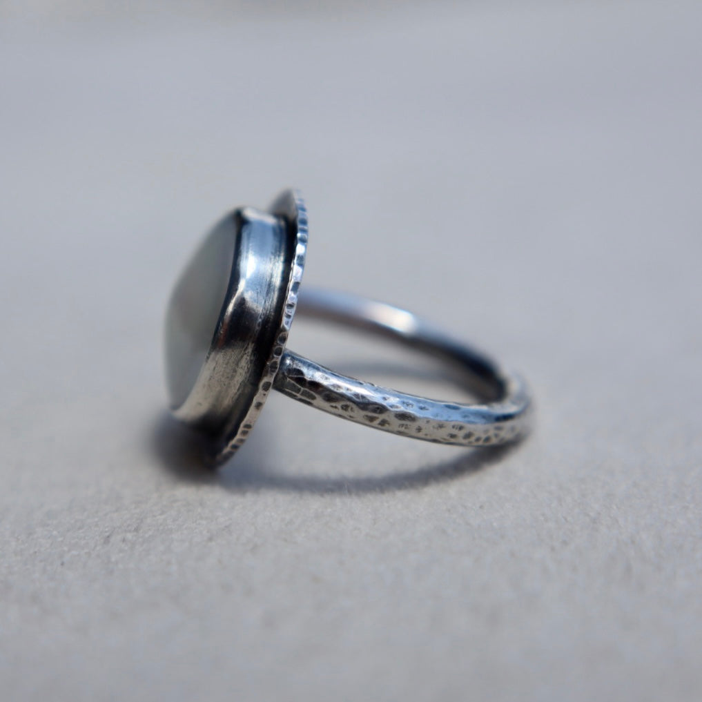 Large Mabe Pearl Ring