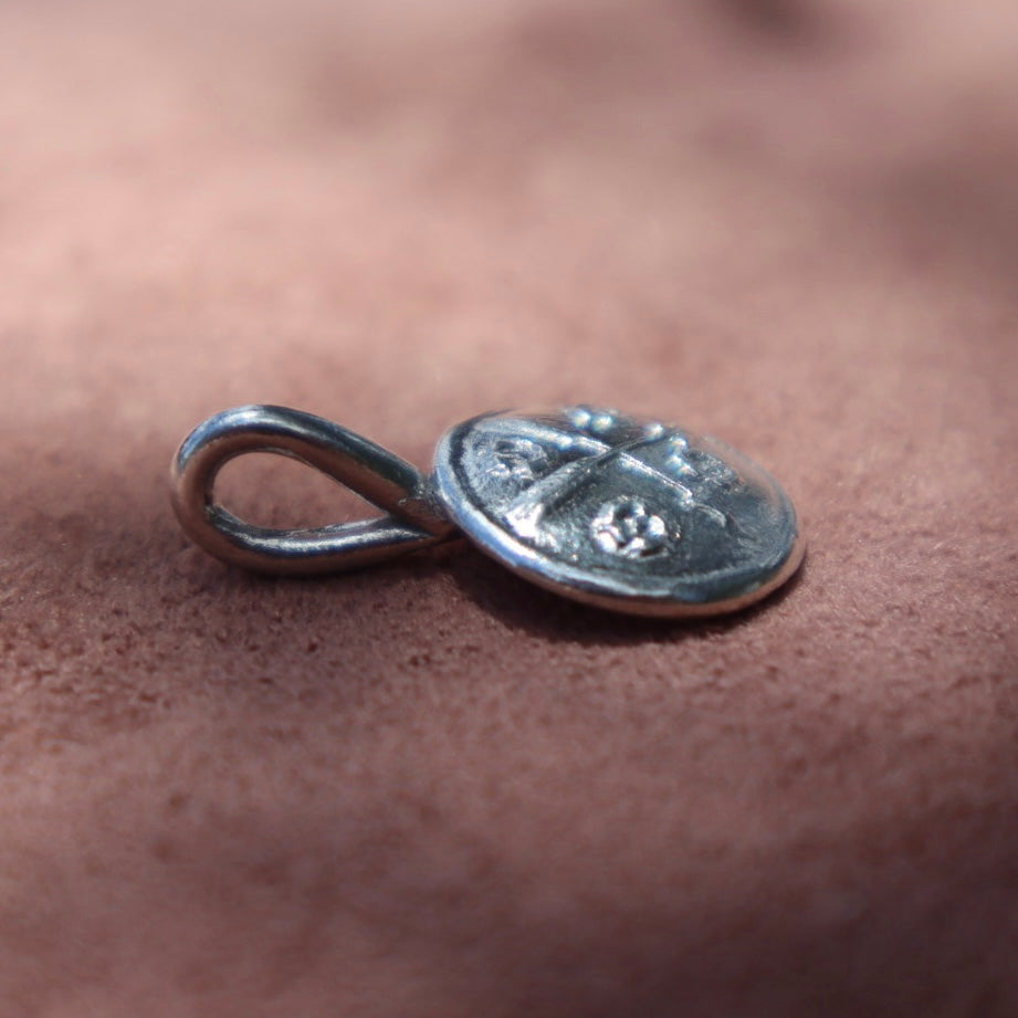 Handmade Sterling Silver Arrows Pendant