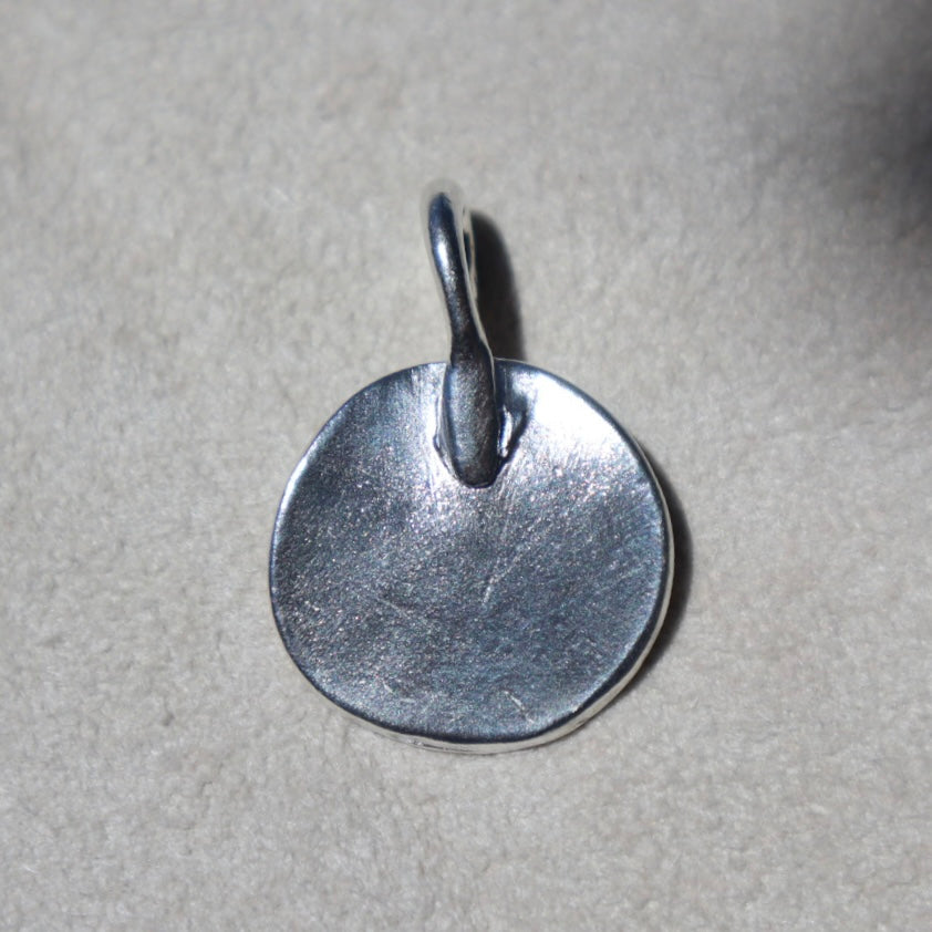 Handmade Sterling Silver Gemini Pendant