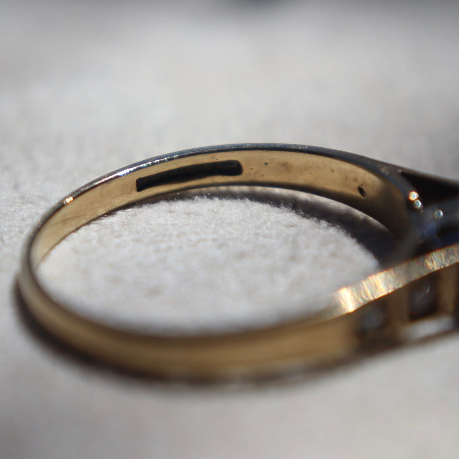Architectural Diamond Ring