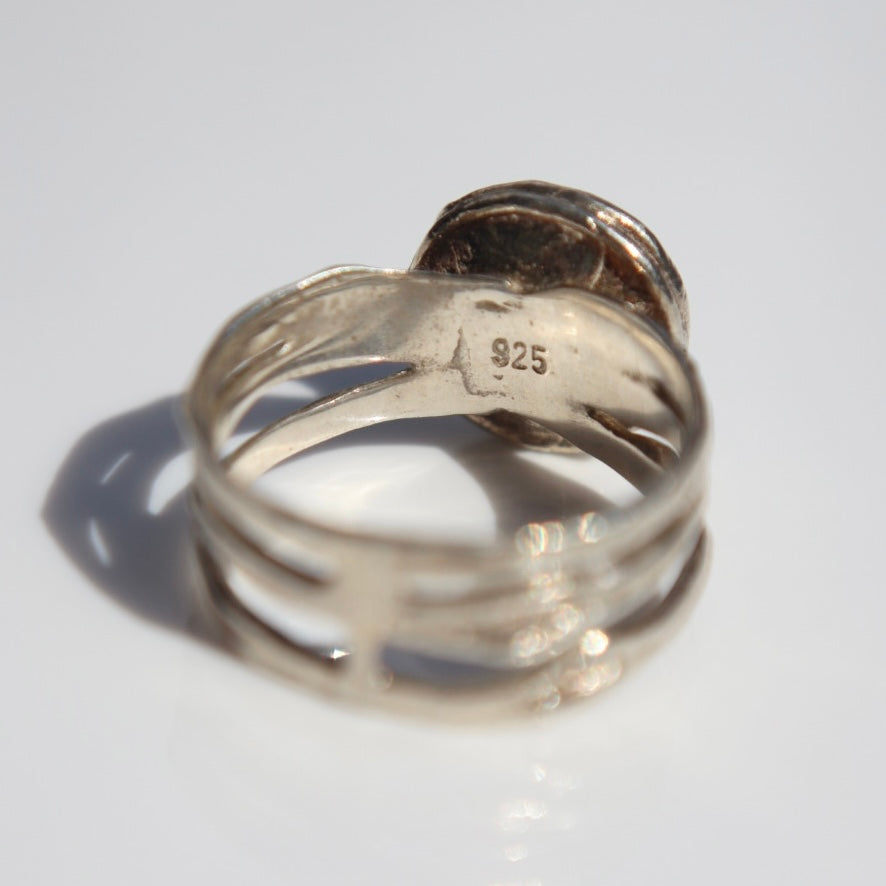 Artisan Sterling + Pearl Ring