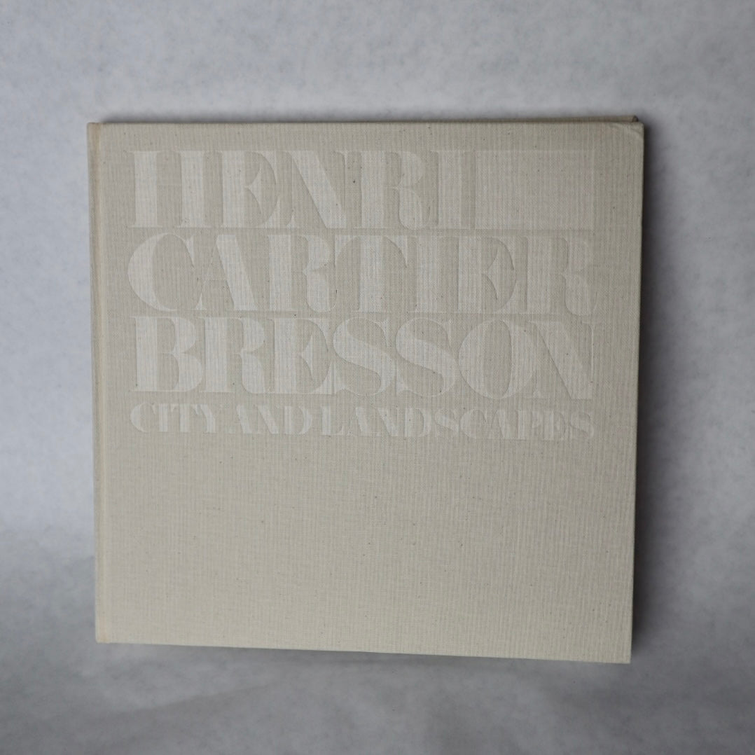 Henri Cartier-Bresson - City and Lanscape Photo Book