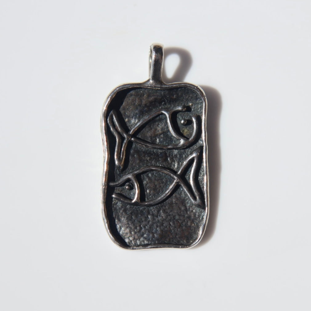 Brutalist Pisces Pendant