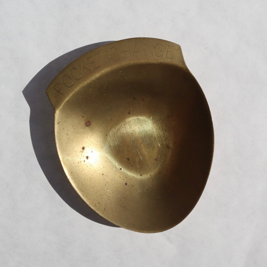 Brass Pocket Change Dish