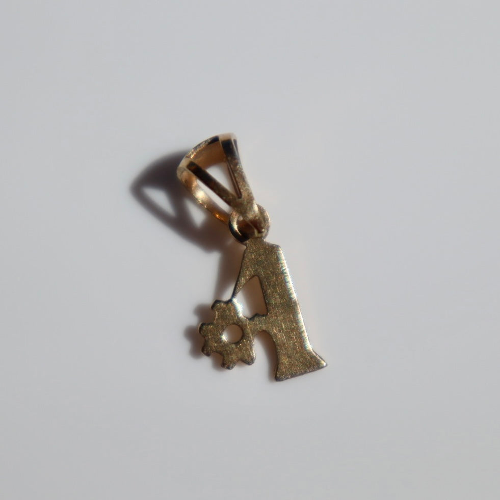 14K Gold #1 Charm