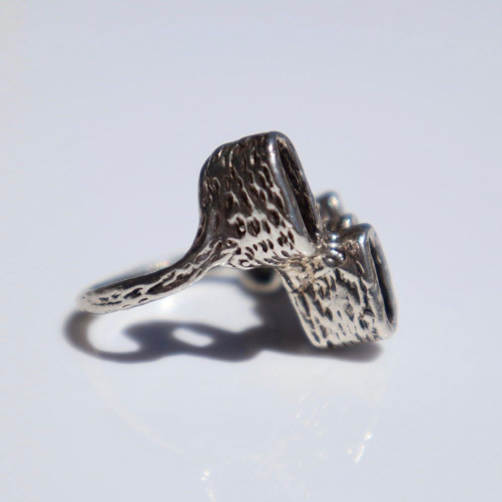 Sterling Silver Coral Reef Ring