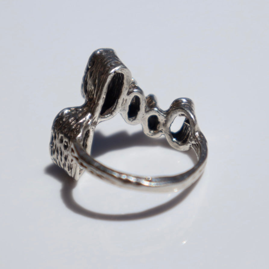 Sterling Silver Coral Reef Ring