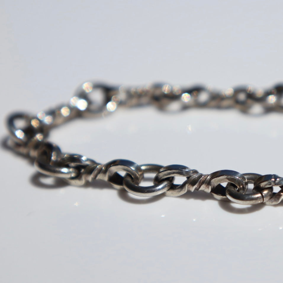 Sterling Twisted Infinitity Bracelet