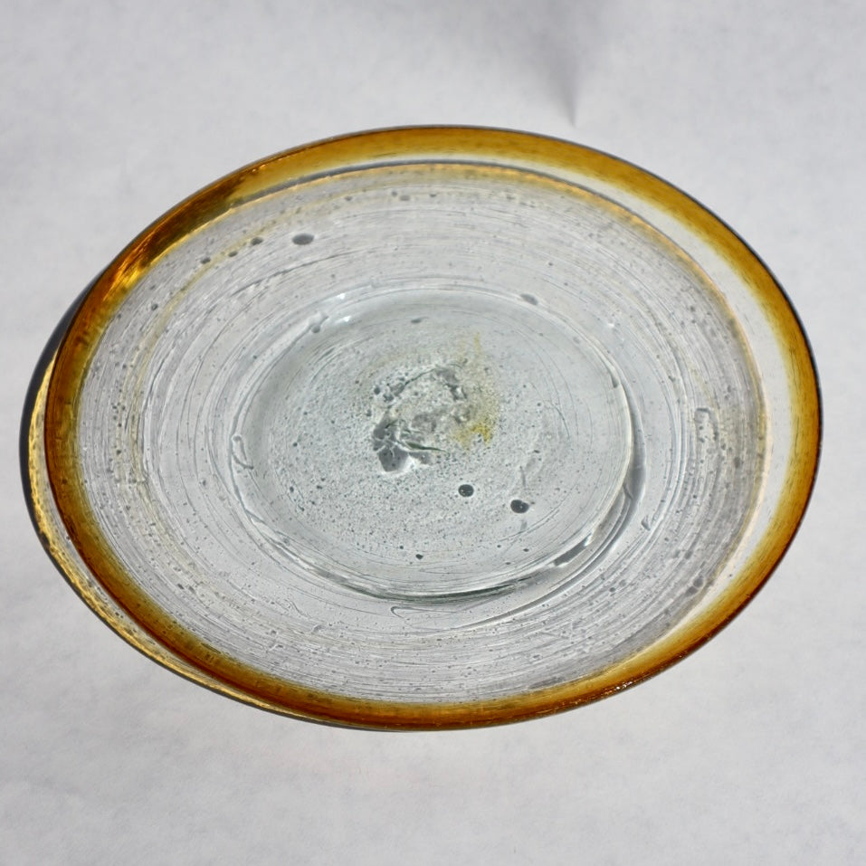 Hand Blown Glass Plates