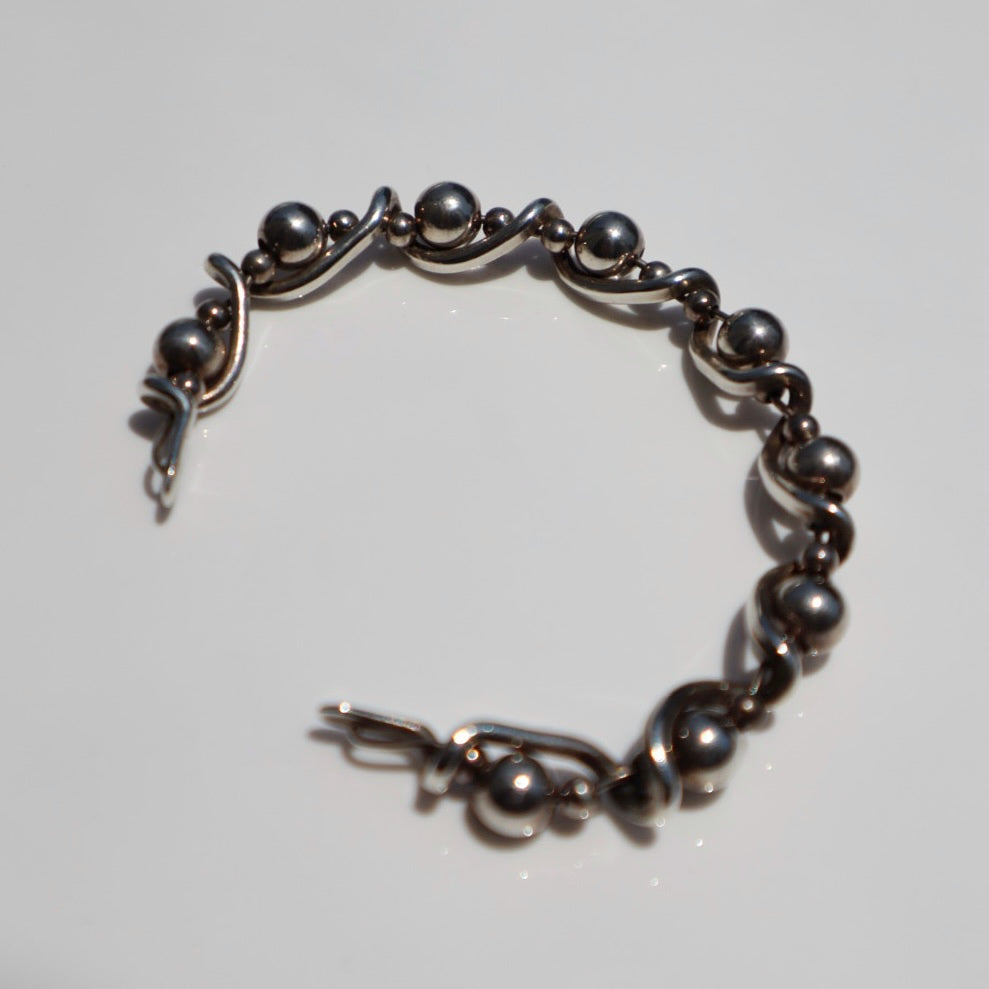 Wire Wrapped + Beaded Cuff