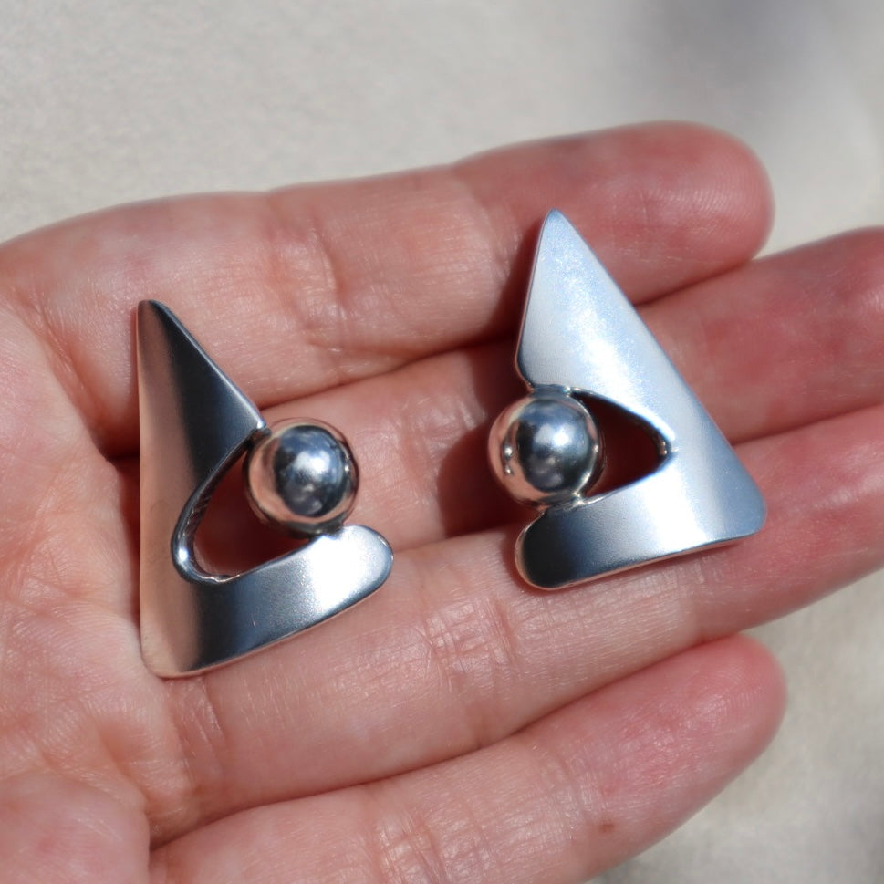 Geometric Modernist Earrings