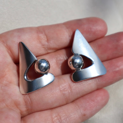 Geometric Modernist Earrings