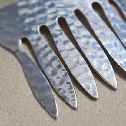 Handmade Sterling Hair Comb