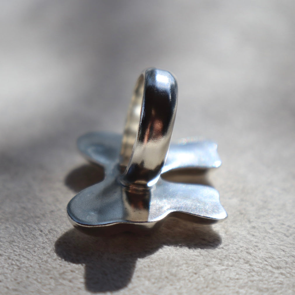 Taxco Sterling Silver Bow Ring
