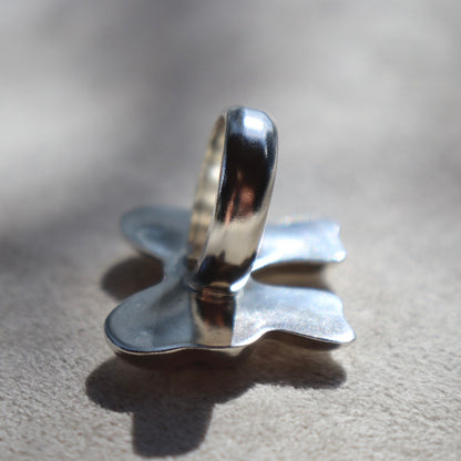 Taxco Sterling Silver Bow Ring