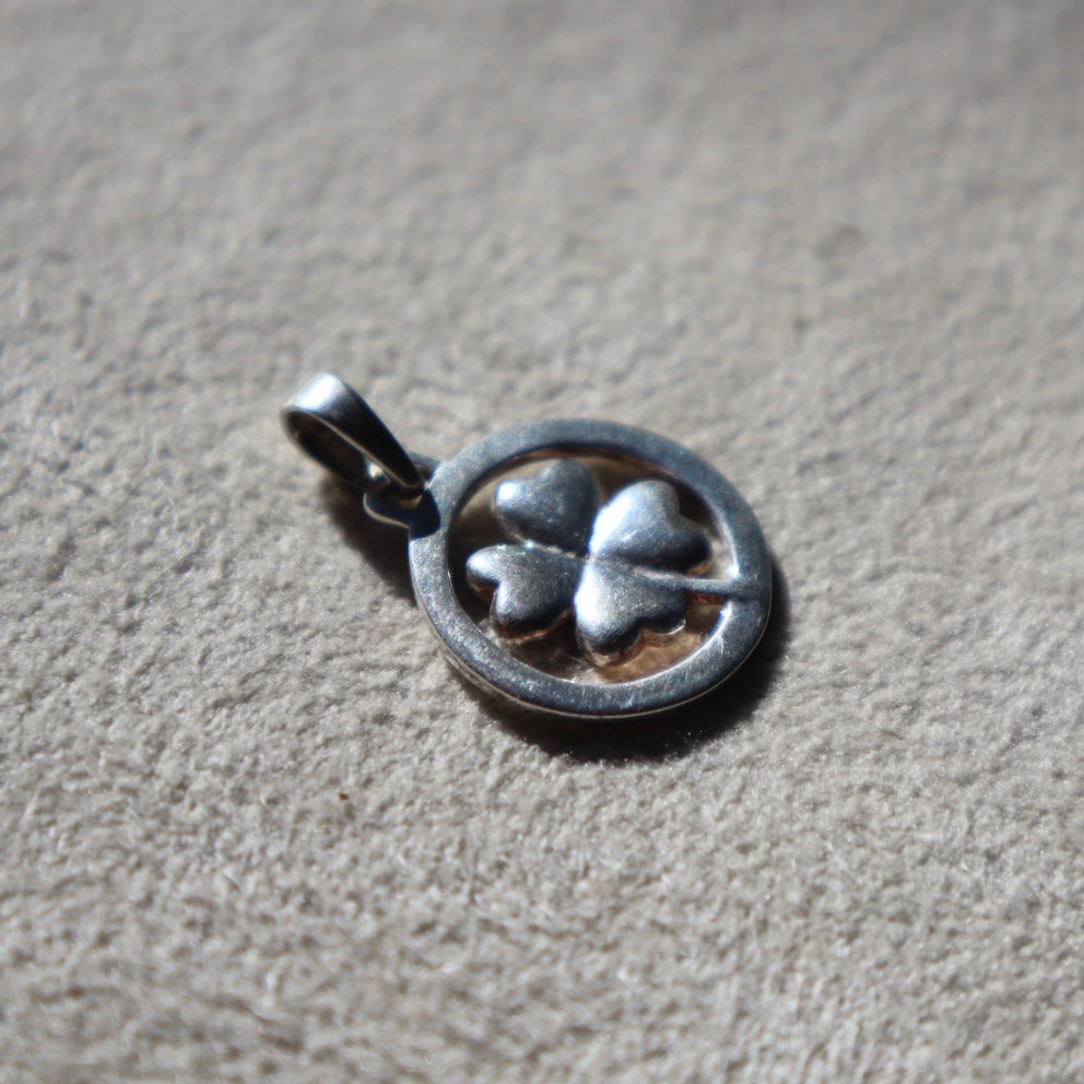 Four Leaf Clover Good Luck Charm