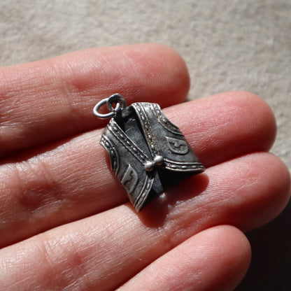 Sterling Silver Bolero Vest Pendant