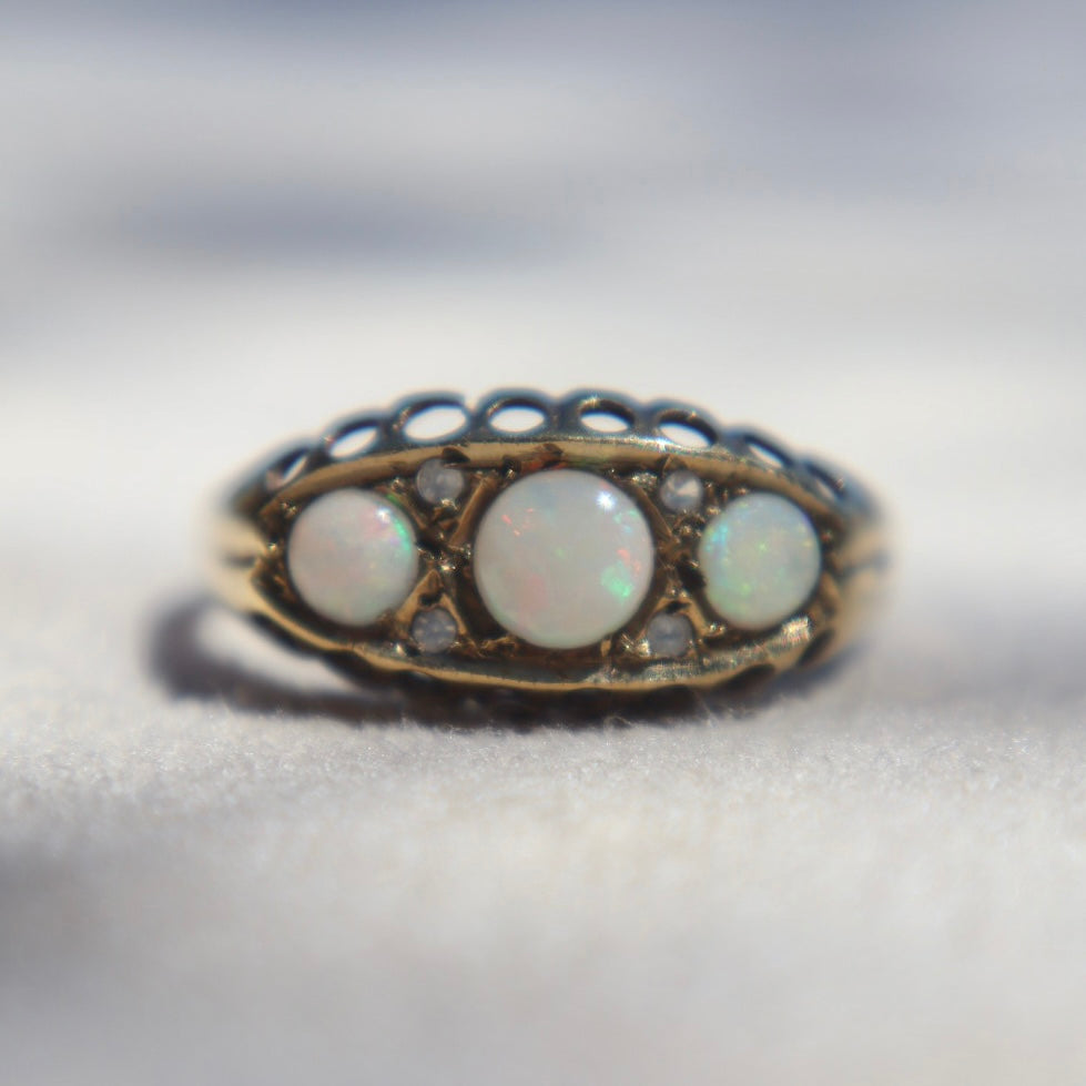 Victorian Style Opal Ring