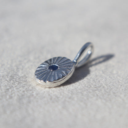 Blue Sapphire Astrale Pendant
