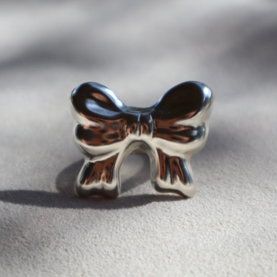 Taxco Sterling Silver Bow Ring