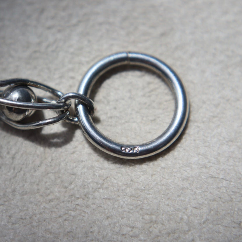 Modern Caged Ball Toggle Bracelet