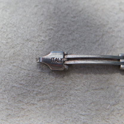 Sterling Silver Minimalist Bar Link Bracelet