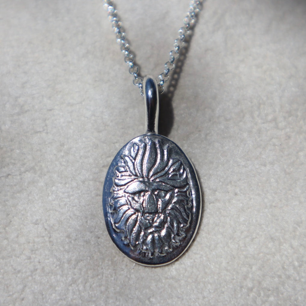 Sterling Silver Leo Pendant