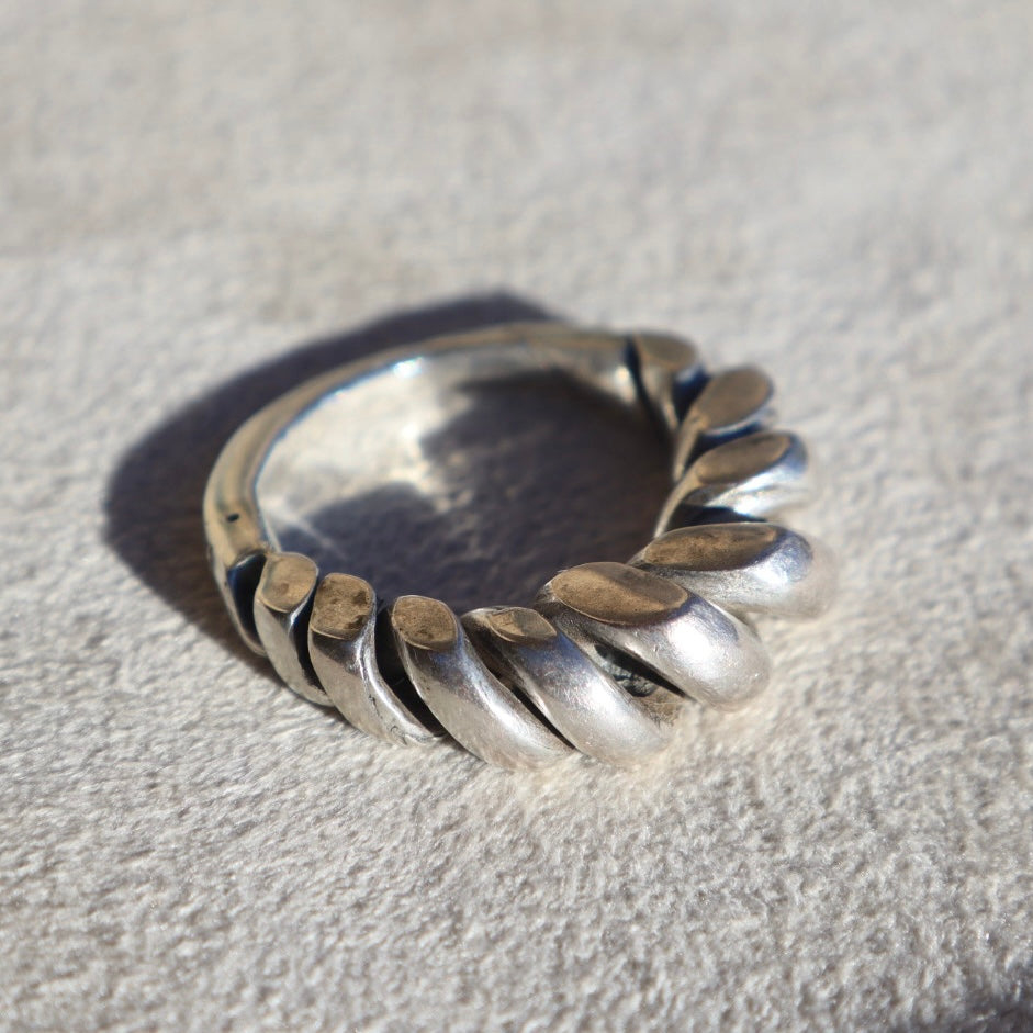 Handmade Sterling Coil Ring