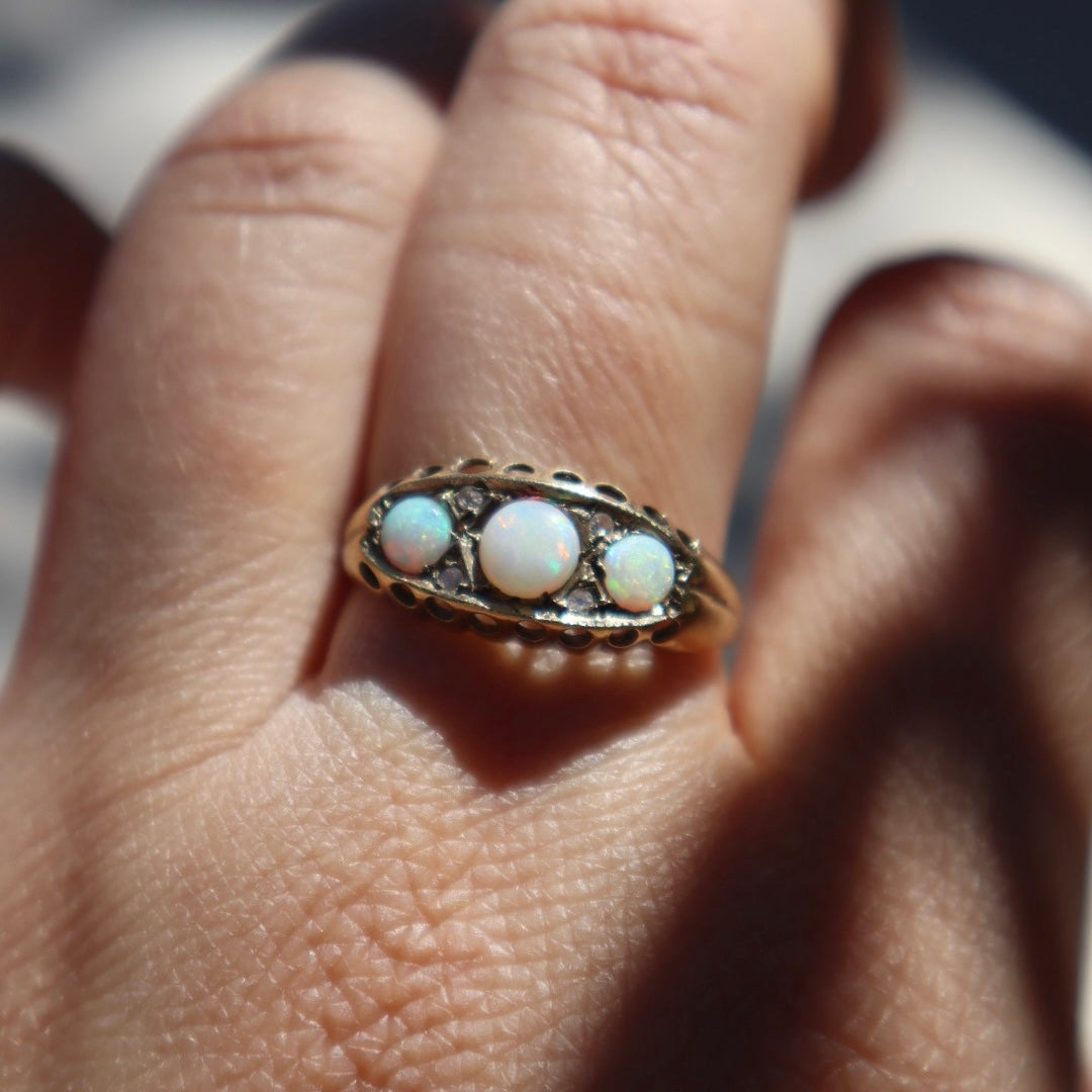 Victorian Style Opal Ring