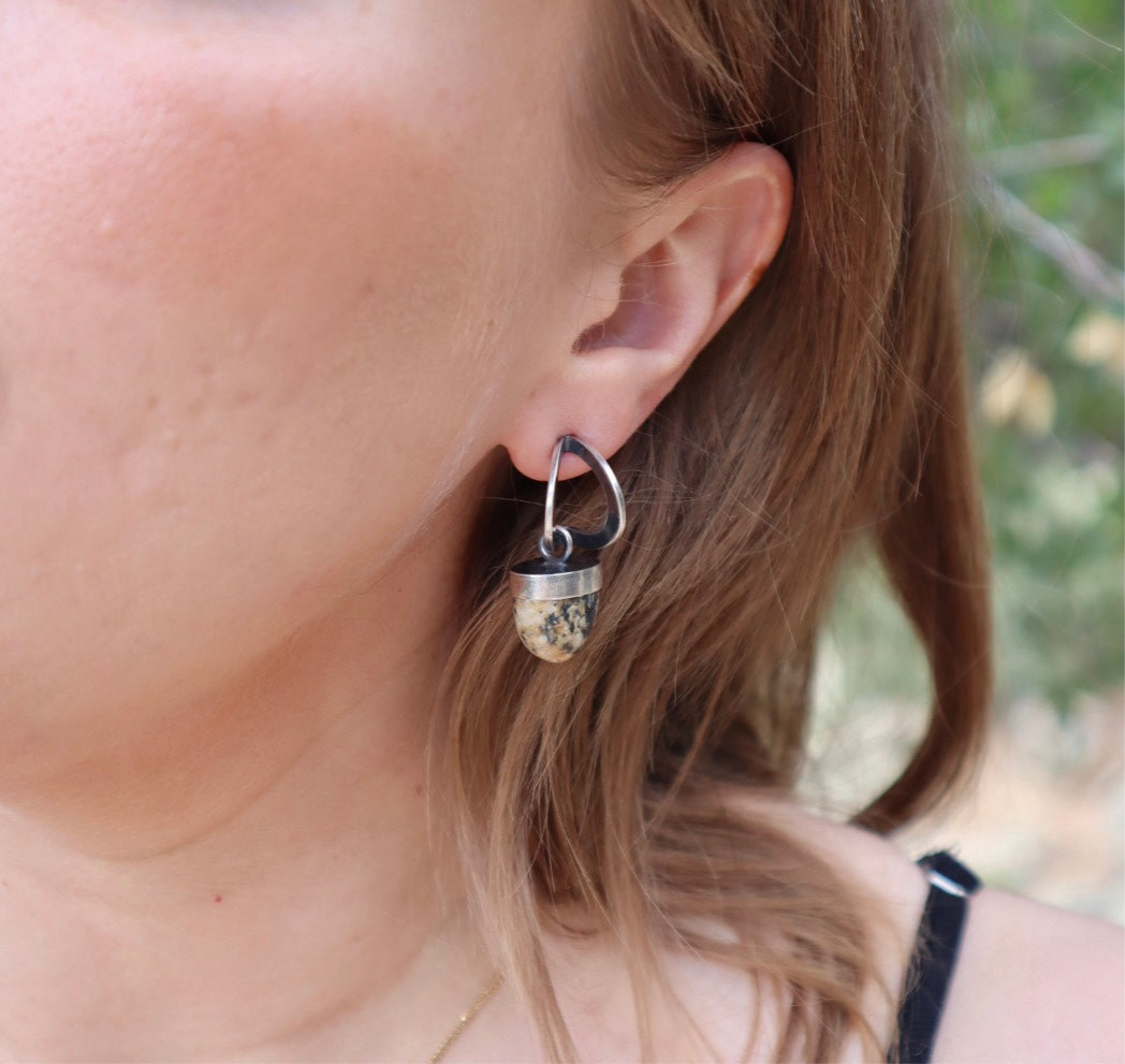 Artisan Sterling Hardstone Earrings