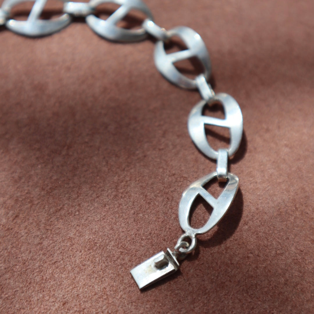 Modern Sterling Taxco Bracelet