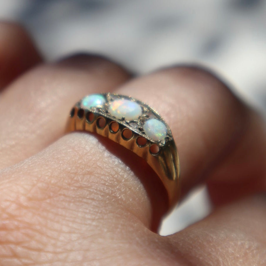 Victorian Style Opal Ring