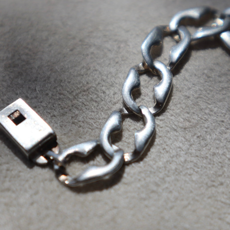 Lightweight Cuban Style Chain Bracelet