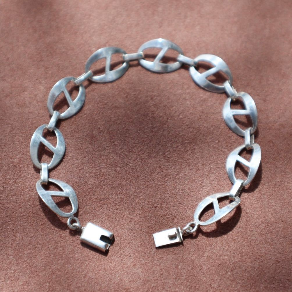 Modern Sterling Taxco Bracelet
