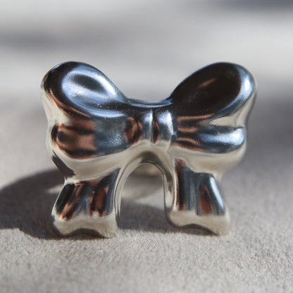 Taxco Sterling Silver Bow Ring