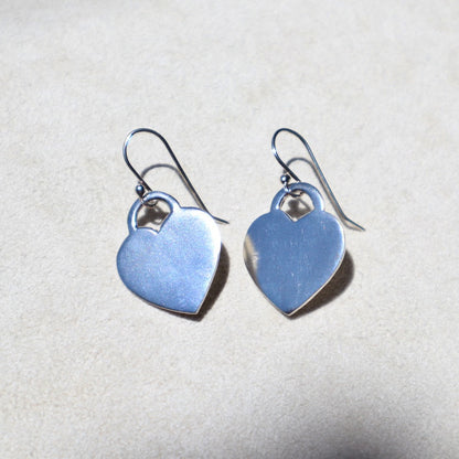 Minimalist Heart Earrings