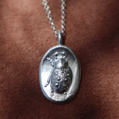 Sterling Silver Ladybug Pendant
