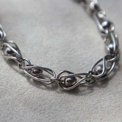 Modern Caged Ball Toggle Bracelet