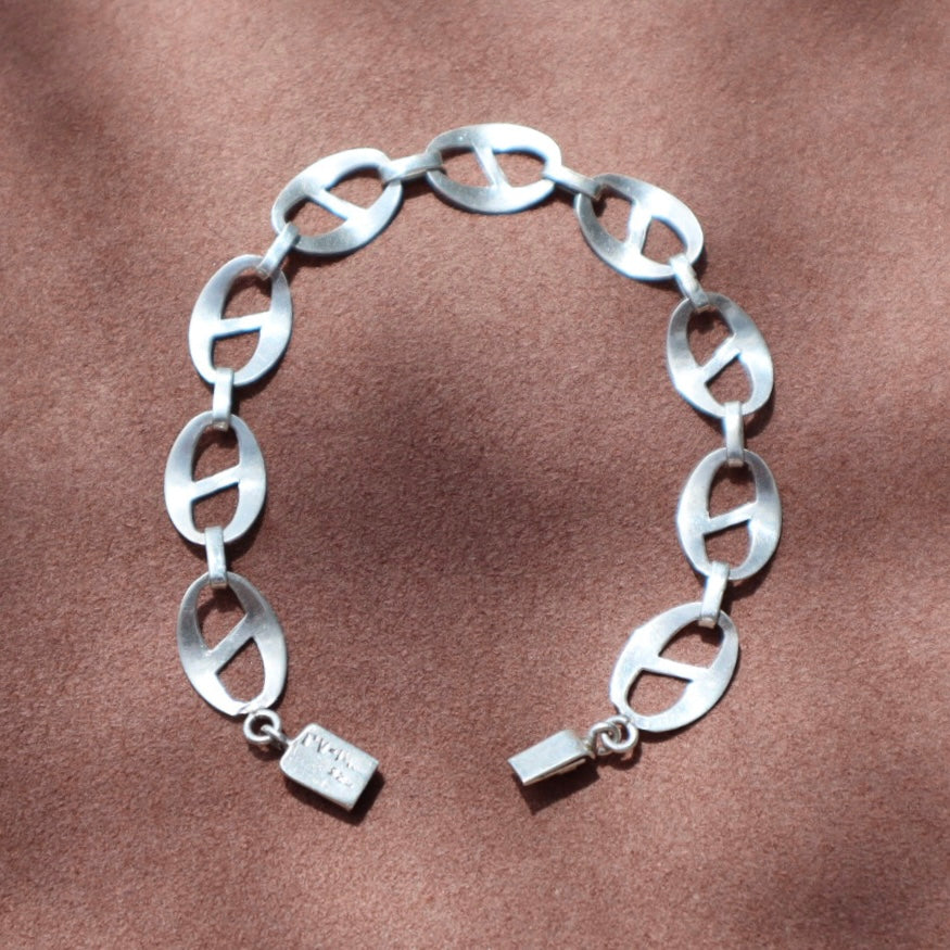 Modern Sterling Taxco Bracelet