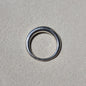Minimalist Silver Tapered Band