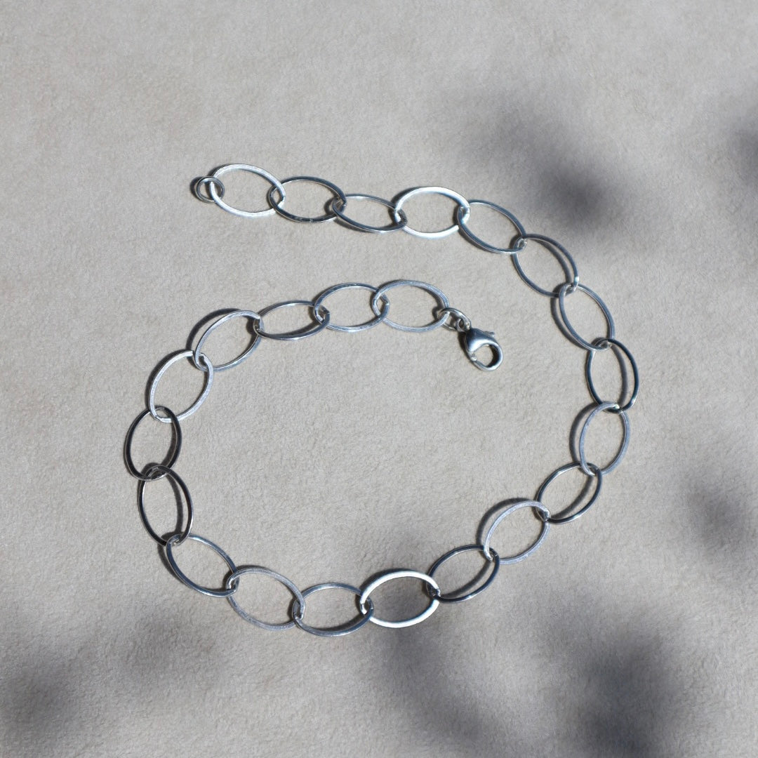 Large Oval Cable Chain Necklace