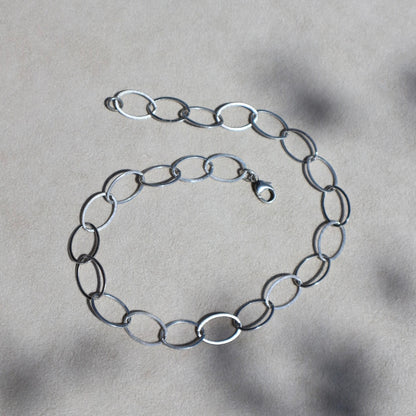 Large Oval Cable Chain Necklace