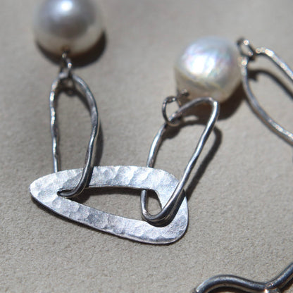 Artisan Sterling Pearl Necklace