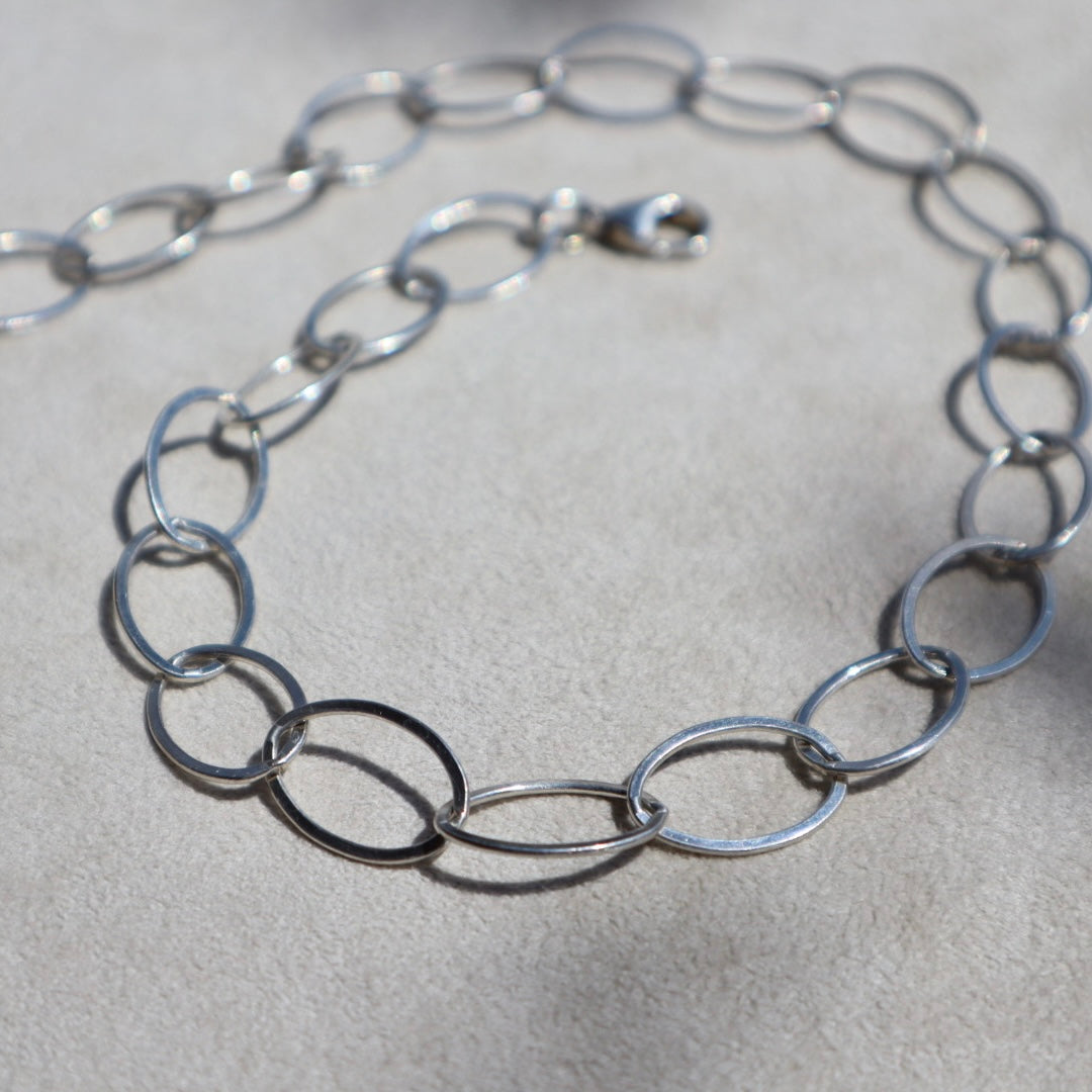 Large Oval Cable Chain Necklace