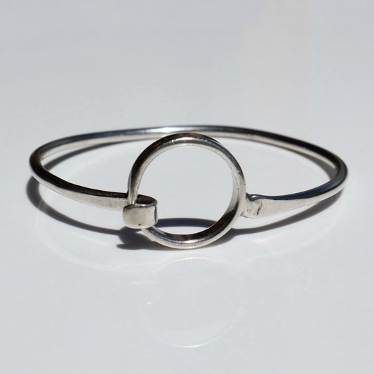 Modernist Taxco Circle Bangle