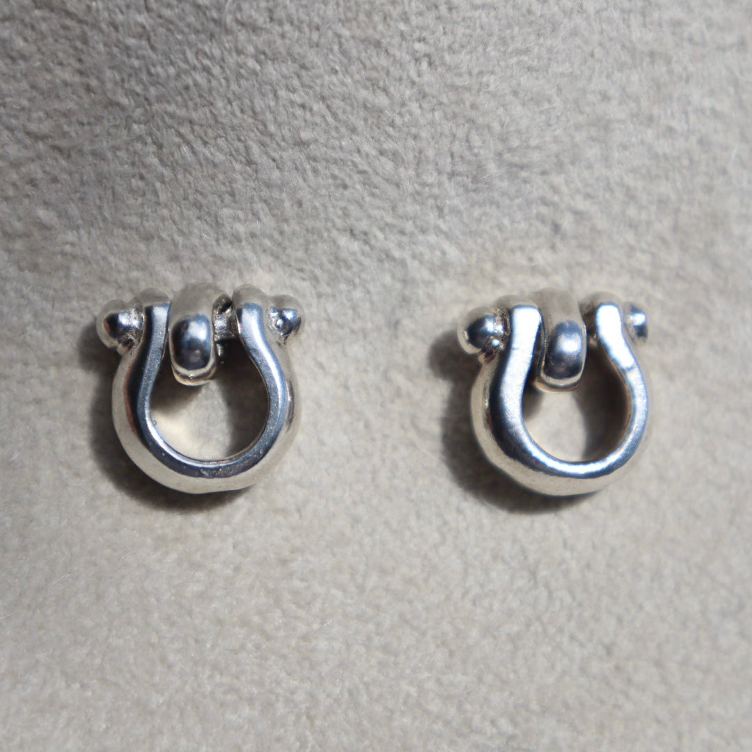 Horse Bit Post Earrings