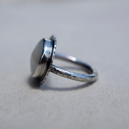 Large Mabe Pearl Ring
